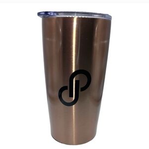 Poshmark Branded 20 oz Gold Tumbler Rose Gold